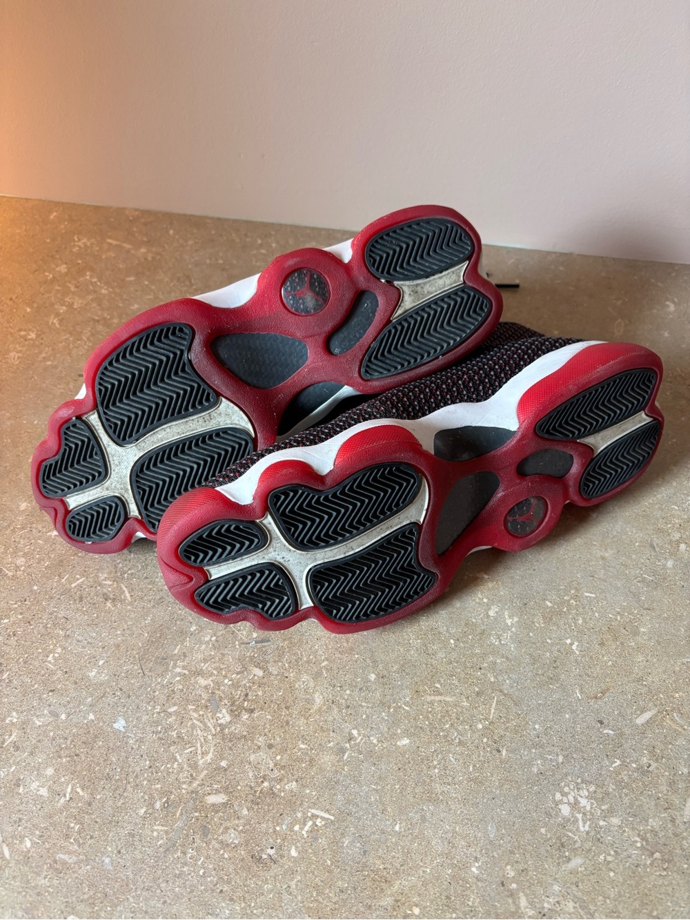 Men’s Nike Air Jordan Horizon Bred Black Red Shoes size 11.5 - Picture 4 of 4